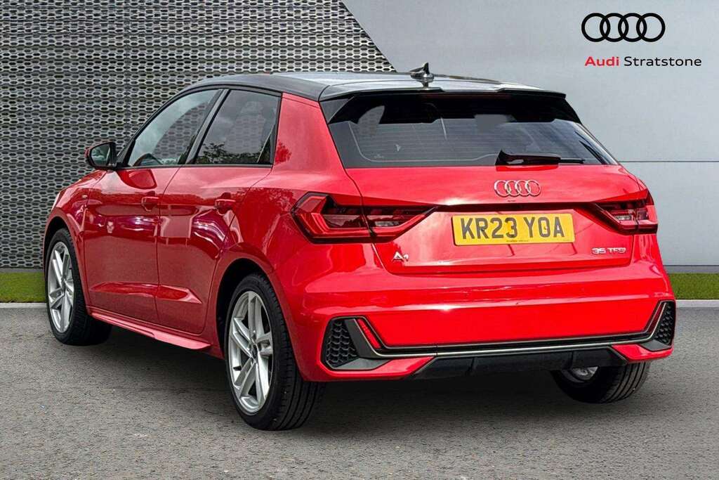 Audi A1 35 Tfsi S Line S Tronic 2023 KR23YOA Red #3
