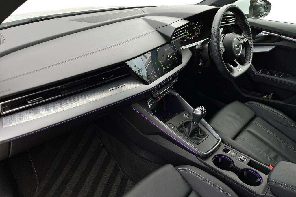 Audi A3 30 Tfsi S Line 2024 DK74VUF White #2