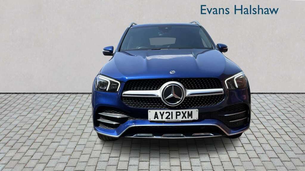Mercedes-Benz GLE Class 300D 4Matic Amg Line Prem 9G-tronic 7 St 202 Blue #4