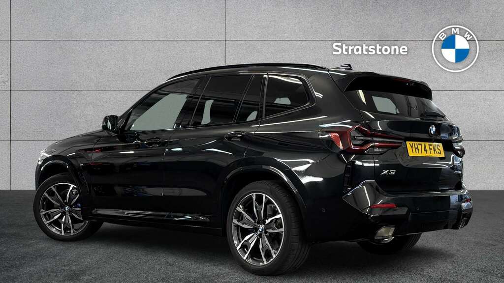BMW X3 Xdrive20i Mht M Sport Step 2024 Black #2