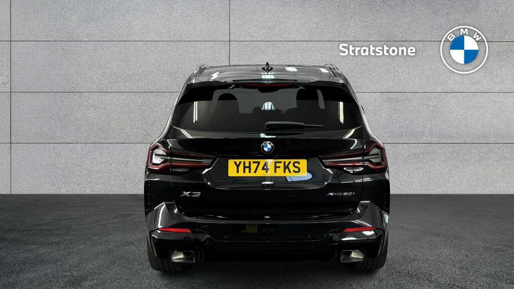 BMW X3 Xdrive20i Mht M Sport Step 2024 Black #6