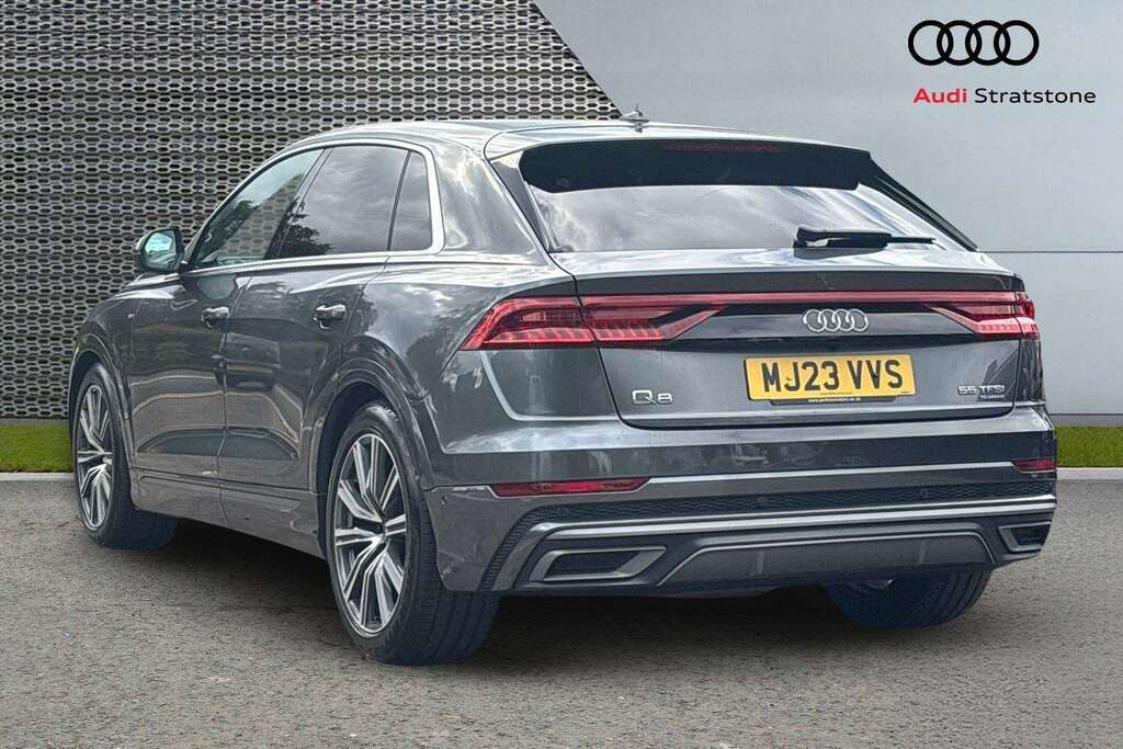 Audi Q8 55 Tfsi Quattro S Line Tiptronic Leather 202 Grey #3
