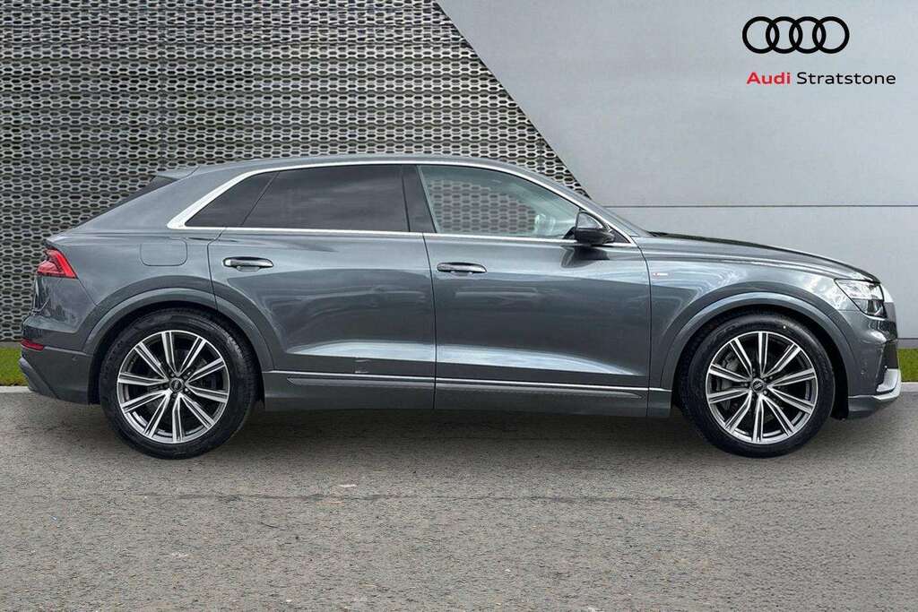 Audi Q8 55 Tfsi Quattro S Line Tiptronic Leather 202 Grey #4