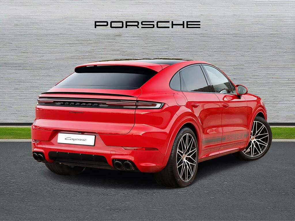 Porsche Cayenne 3.0T V6 Coupe Tiptronics 4Wd Euro 6 S Red #3