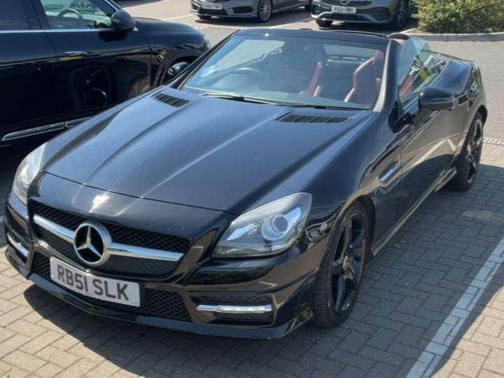 Mercedes-Benz SLK 250 Cdi Blueefficiency Amg Sport Tip 2012 Black