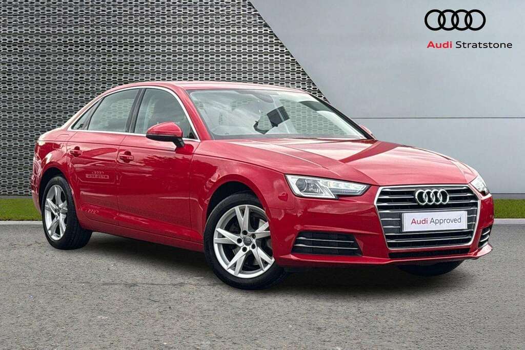 Audi A4 1.4T Fsi Sport 2017 Red