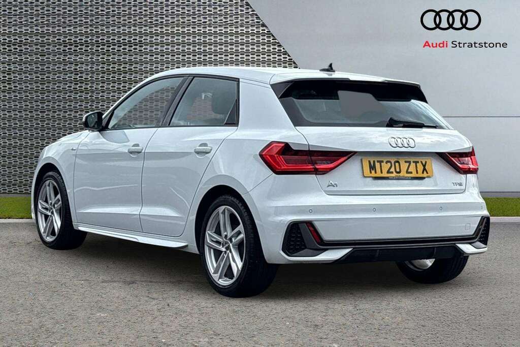 Audi A1 25 Tfsi S Line 2020 MT20ZTX White #3