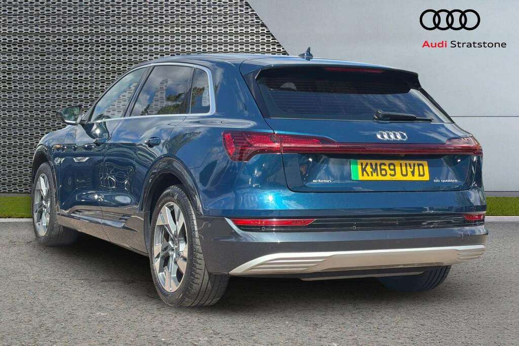 Audi E-tron 300Kw 55 Quattro 95Kwh 2019 Blue #3