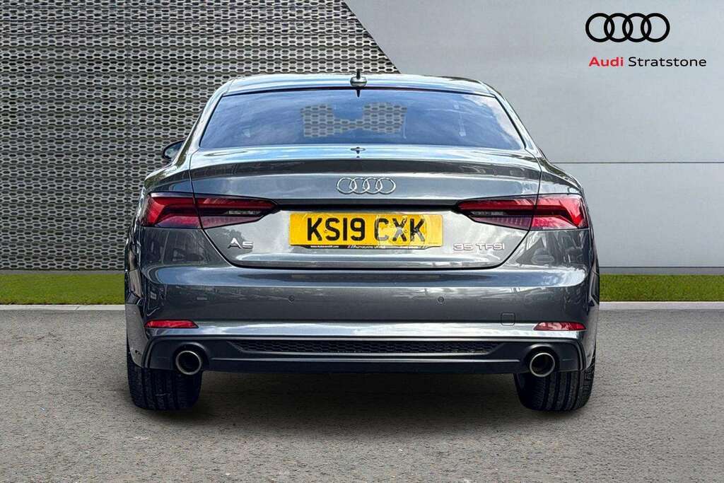 Audi A5 40 Tfsi S Line S Tronic 2019 White #7