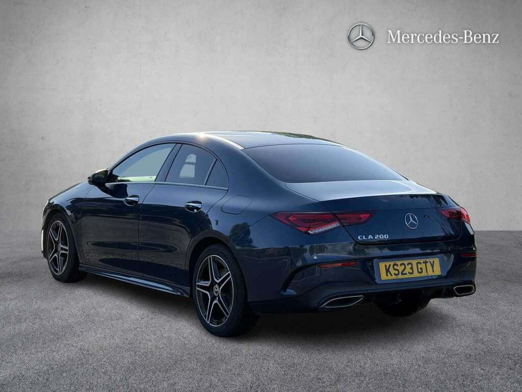 Mercedes-Benz CLA Class 200 Amg Line Premium Tip 2023 Blue #2