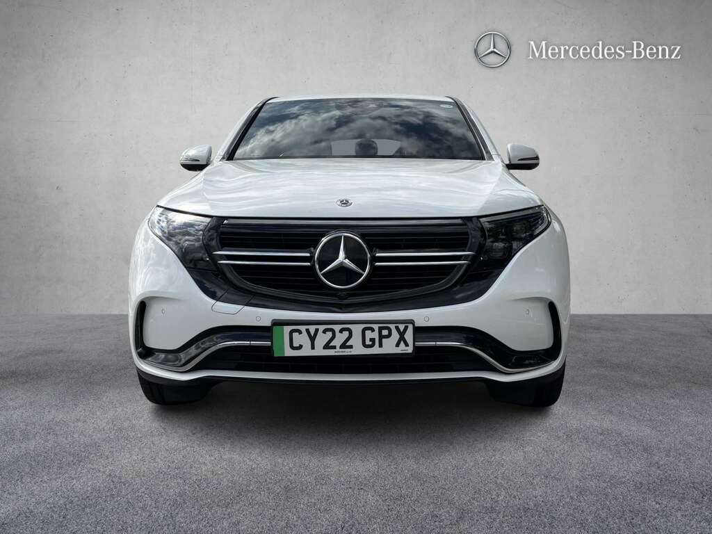 Mercedes-Benz EQC 400 300Kw Amg Line Premium Plus 80Kwh 202 White #5
