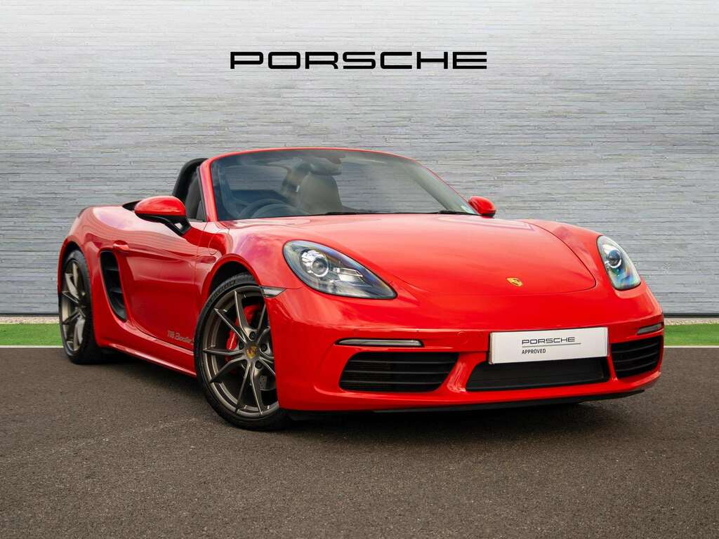 Porsche 718 Boxster Boxster S S-a 2016 Red