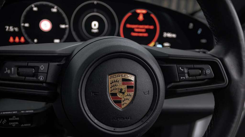 Porsche Taycan 4S White #17