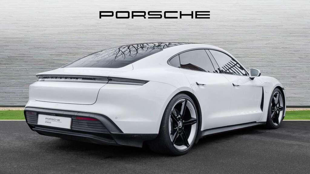 Porsche Taycan 4X2 2022 White #3