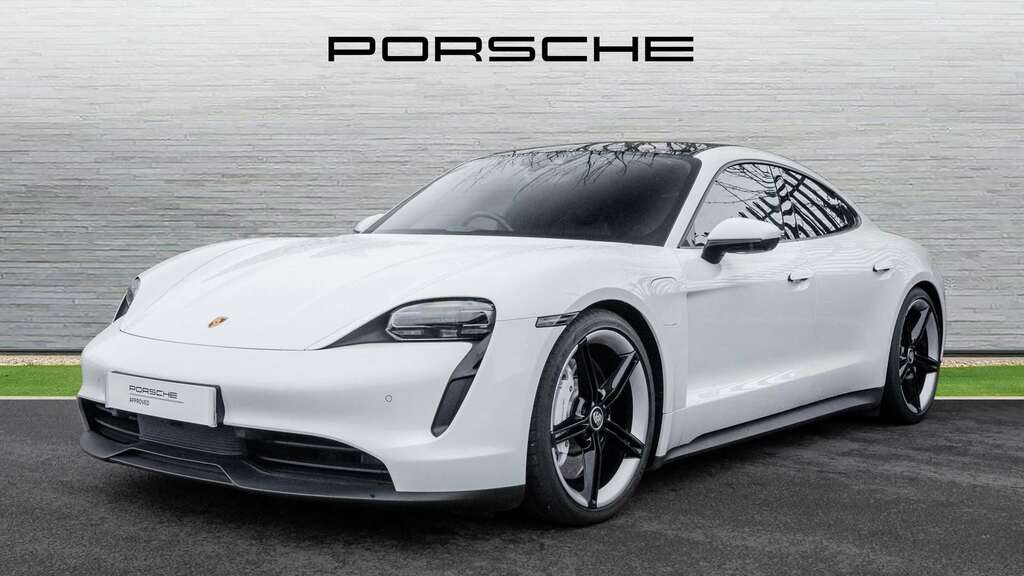 Porsche Taycan 4X2 2022 White #2
