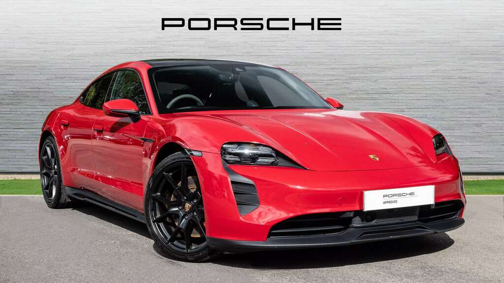 Porsche Taycan Gts 2023 Red