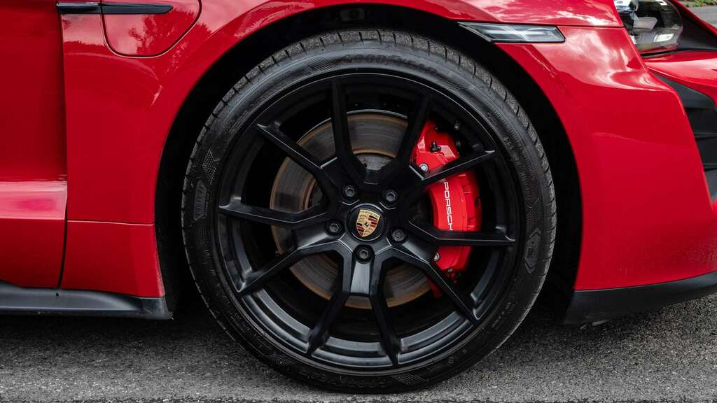 Porsche Taycan Gts 2023 Red #6