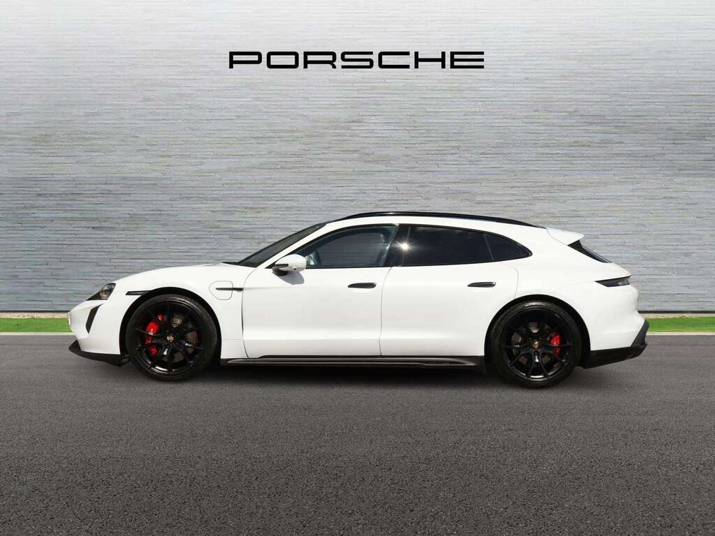 Porsche Taycan Performance Plus 93.4Kwh Gts Sport Turismo Ele White #6