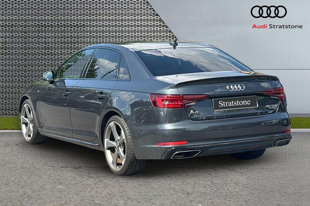 Audi A4 40 Tdi Quattro Black Edition S Tronic 2019 Grey #3
