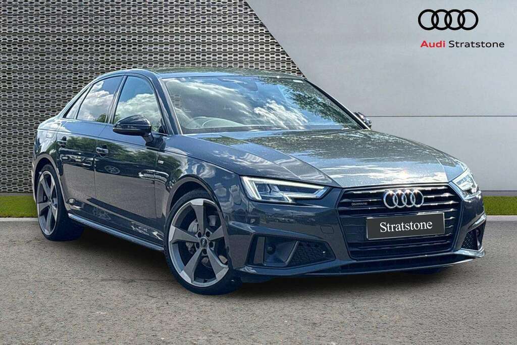 Audi A4 40 Tdi Quattro Black Edition S Tronic 2019 Grey