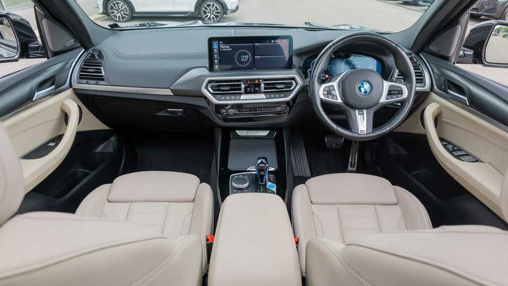 BMW iX3 210Kw M Sport Pro 80Kwh 2022 Black #4