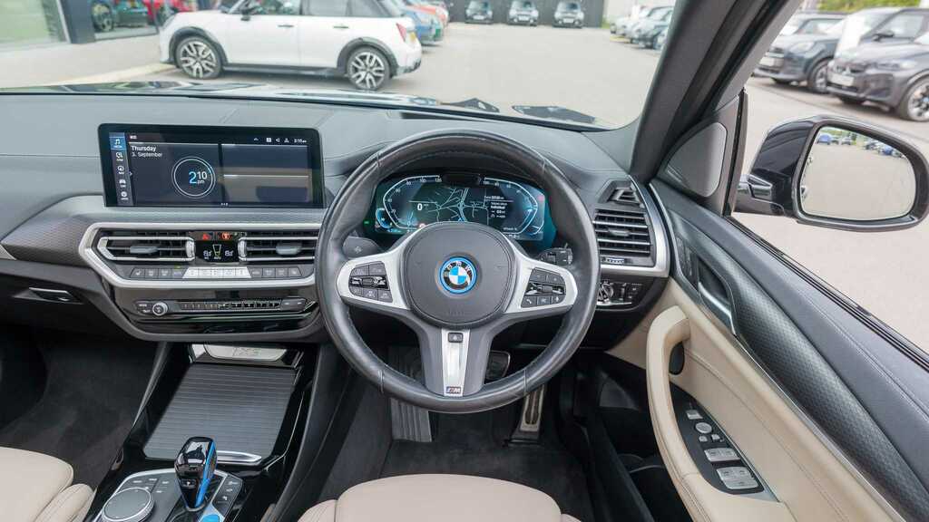 BMW iX3 210Kw M Sport Pro 80Kwh 2022 Black #5