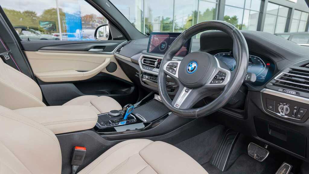 BMW iX3 210Kw M Sport Pro 80Kwh 2022 Black #6