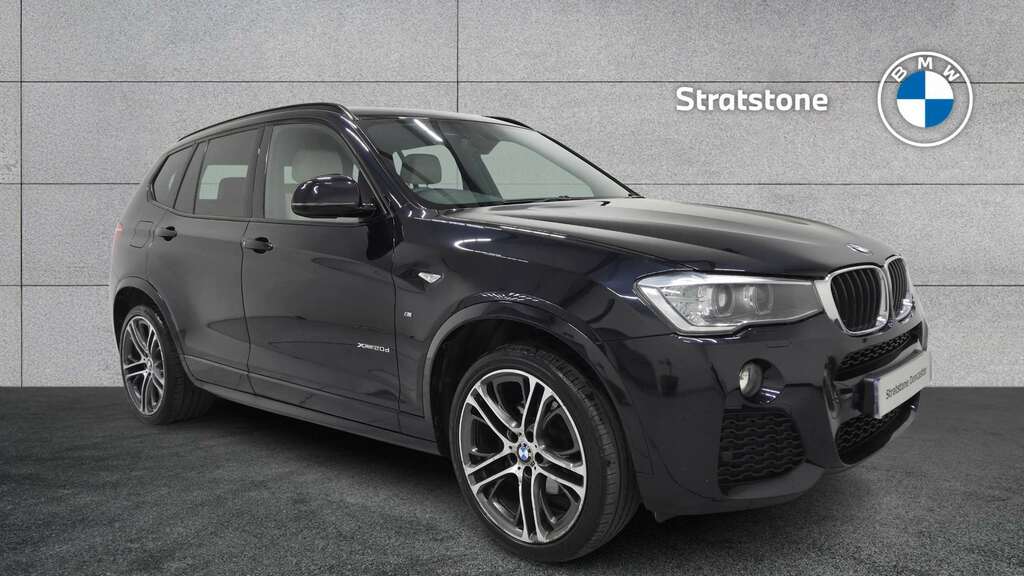 BMW X3 Xdrive20d M Sport Step 2017 Black