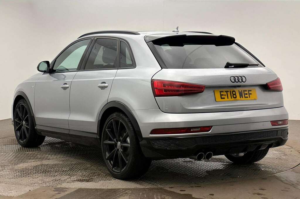 Audi Q3 2.0 Tdi Black Edition 2018 Silver #3
