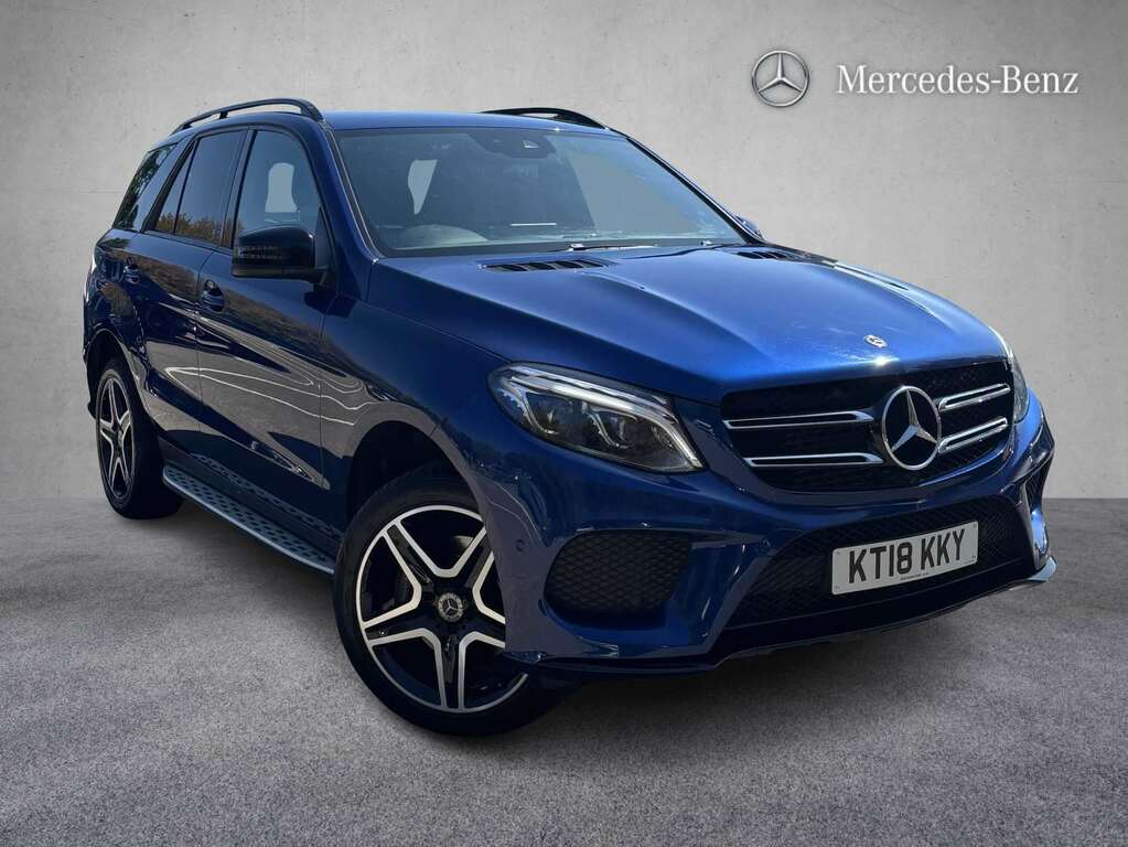 Mercedes-Benz GLE Class 350D 4Matic Amg Night Edition 9G-tronic 2018 Blue