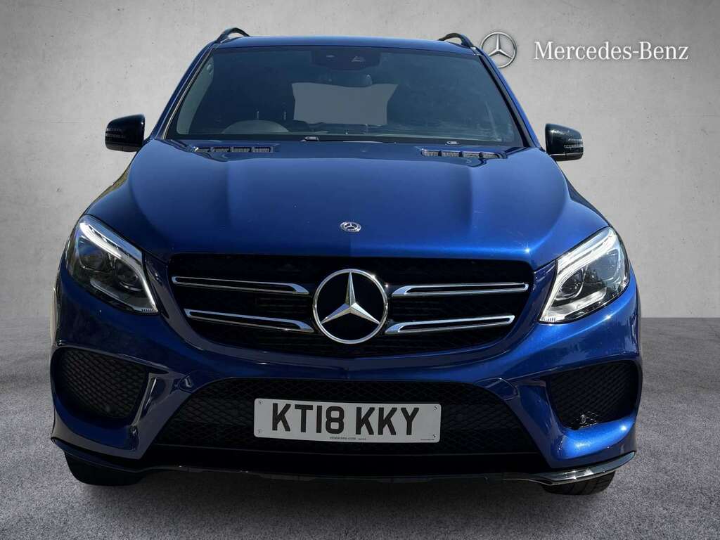 Mercedes-Benz GLE Class 350D 4Matic Amg Night Edition 9G-tronic 2018 Blue #3