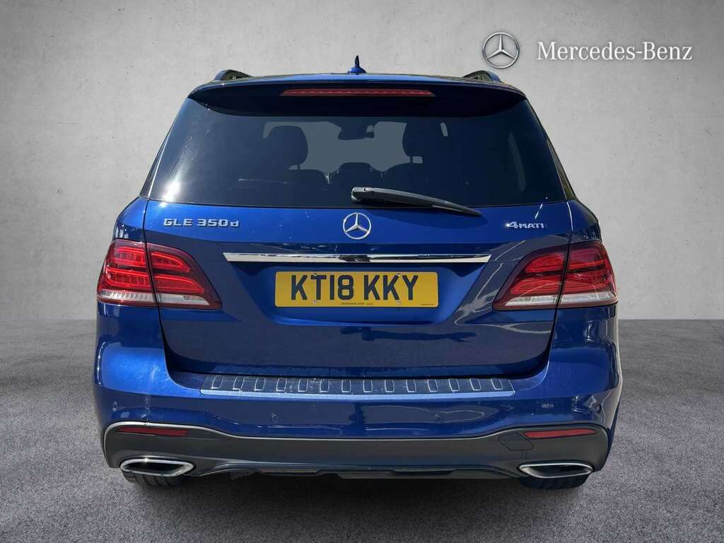 Mercedes-Benz GLE Class 350D 4Matic Amg Night Edition 9G-tronic 2018 Blue #5