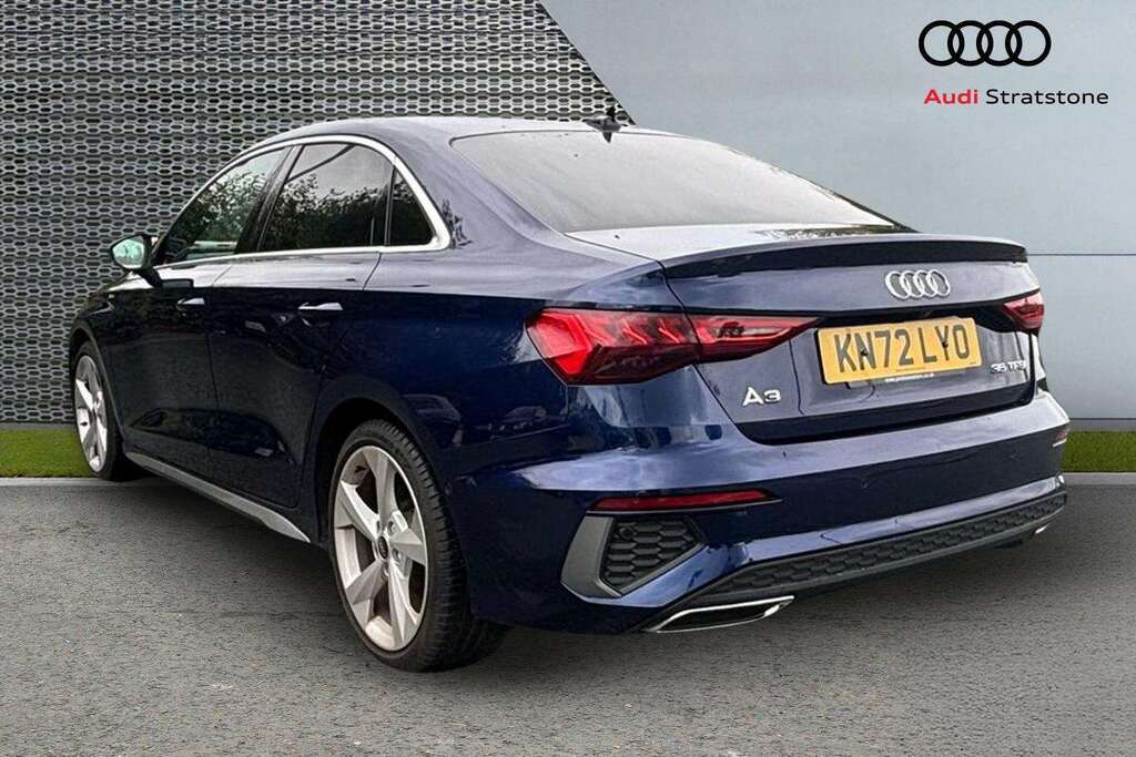 Audi A3 35 Tfsi S Line S Tronic 2022 Blue #3
