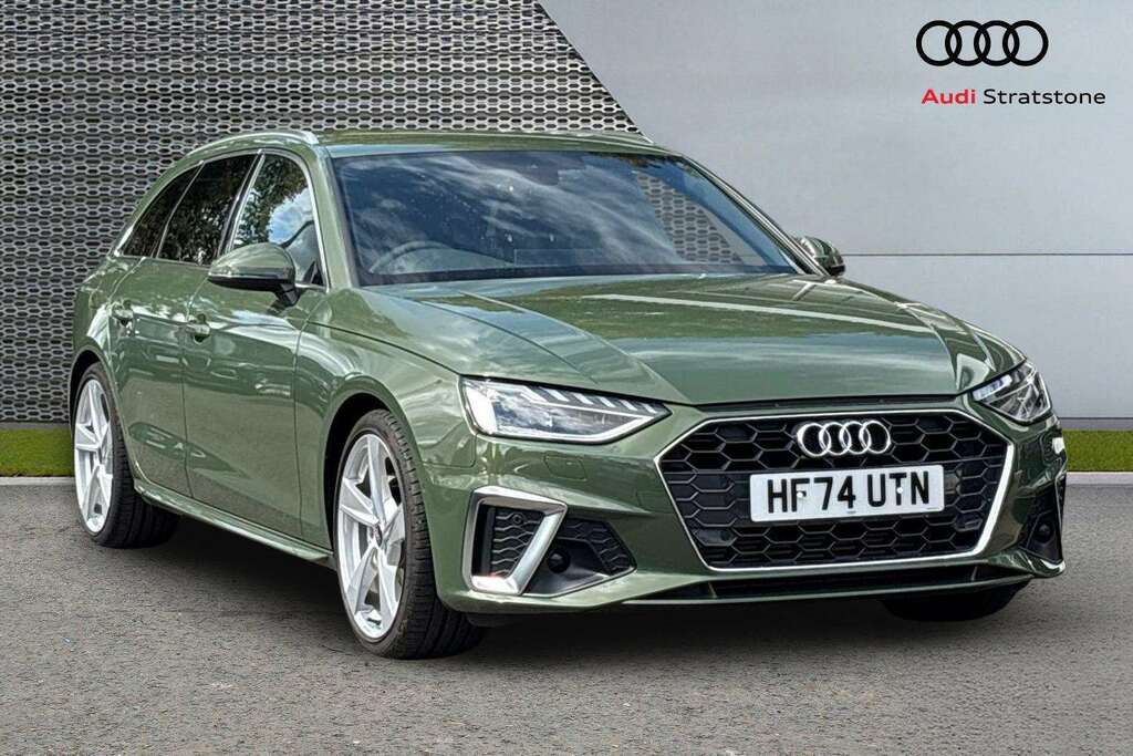 Audi A4 40 Tfsi 204 S Line S Tronic Tech Pack 2024 Green