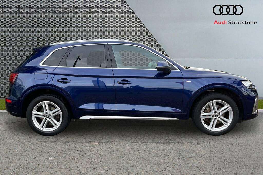Audi Q5 40 Tdi Quattro S Line S Tronic 2023 Blue #4