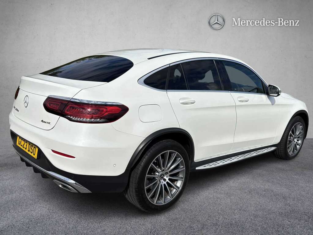 Mercedes-Benz GLC Class Coupe Blue #8