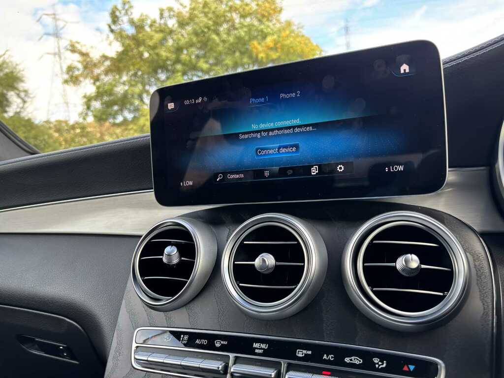 Mercedes-Benz GLC Class Coupe Blue #34
