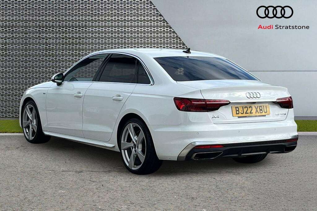 Audi A4 40 Tfsi 204 S Line S Tronic 2022 White #3