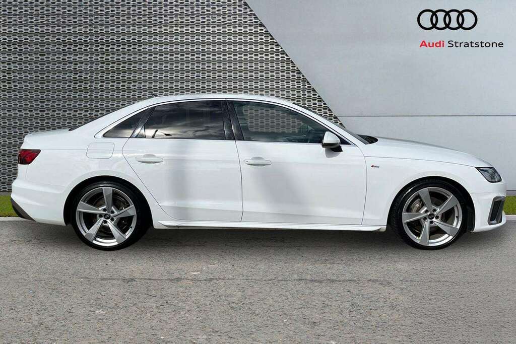 Audi A4 40 Tfsi 204 S Line S Tronic 2022 White #4