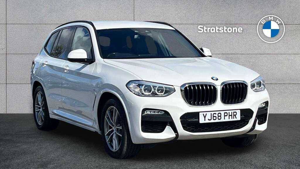 BMW X3 Xdrive20d M Sport Step 2018 White