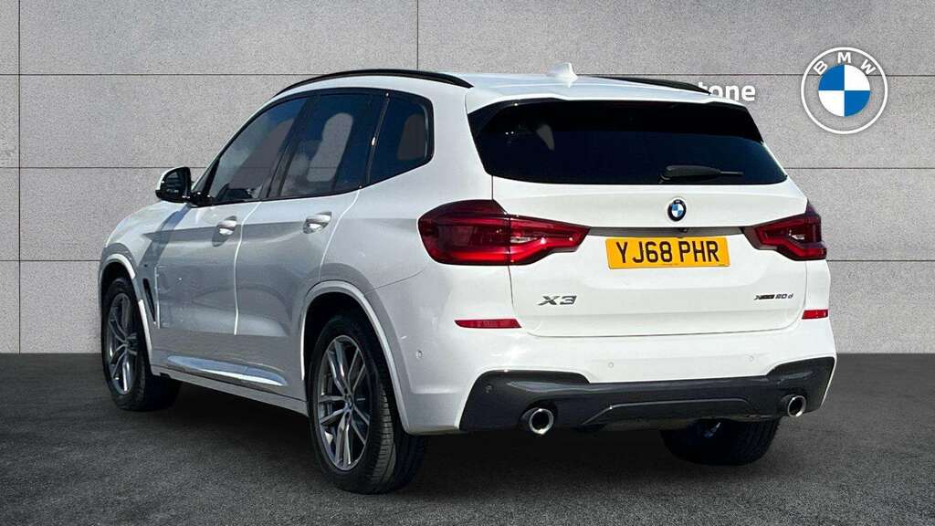 BMW X3 Xdrive20d M Sport Step 2018 White #2