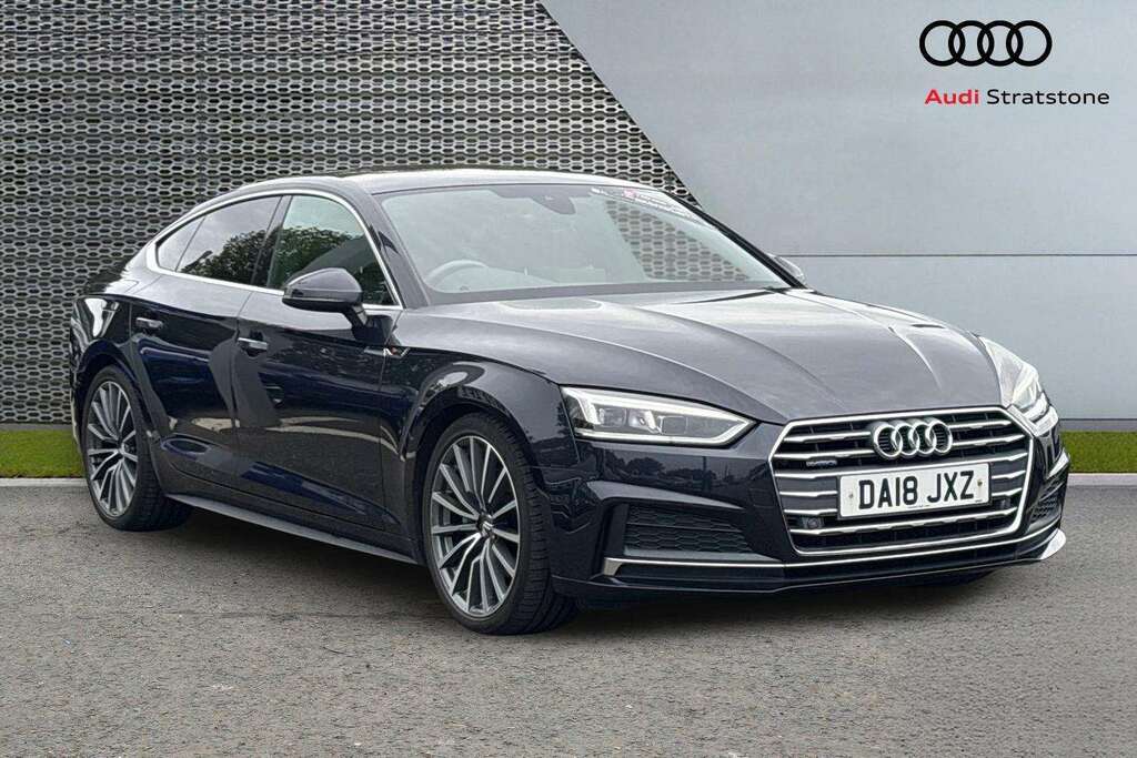 Audi A5 2.0 Tdi Quattro S Line S Tronic 2018 Blue