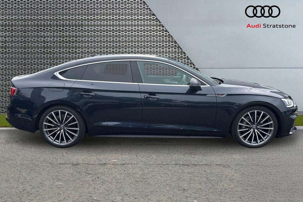 Audi A5 2.0 Tdi Quattro S Line S Tronic 2018 Blue #4