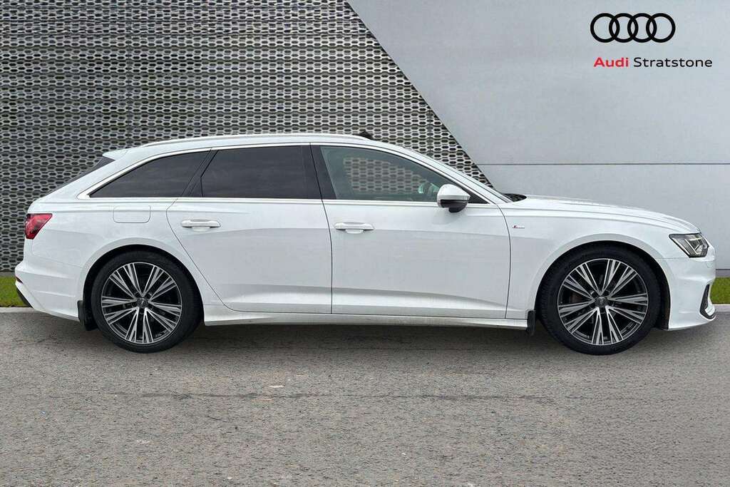 Audi A6 40 Tdi S Line S Tronic 2019 White #4