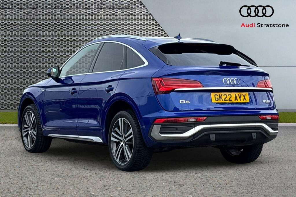 Audi Q5 40 Tdi Quattro S Line S Tronic 2022 Blue #3