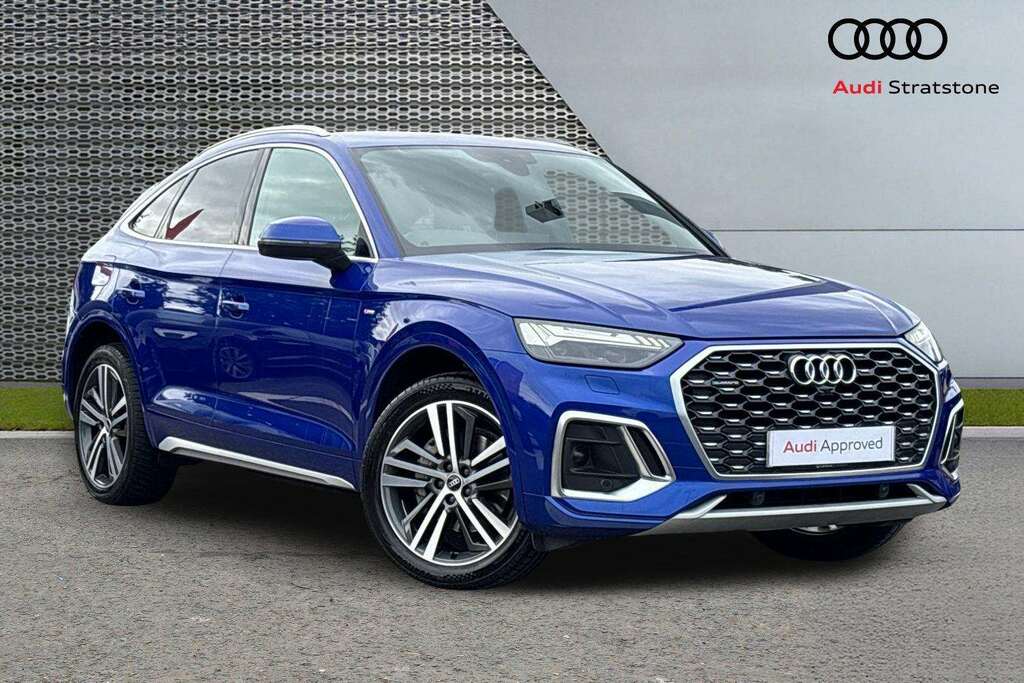 Audi Q5 40 Tdi Quattro S Line S Tronic 2022 Blue