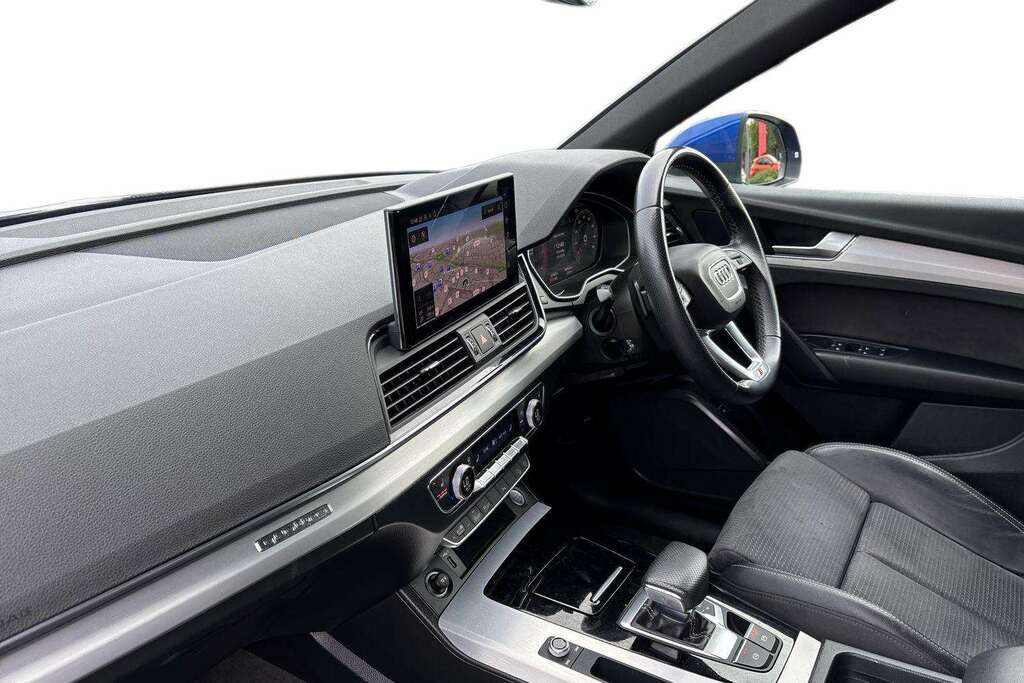 Audi Q5 40 Tdi Quattro S Line S Tronic 2022 Blue #2