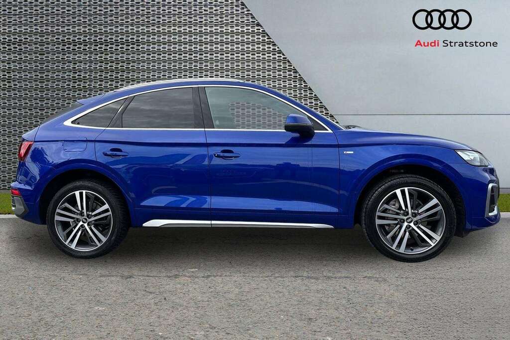 Audi Q5 40 Tdi Quattro S Line S Tronic 2022 Blue #4