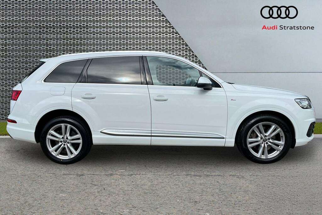 Audi Q7 3.0 Tdi Quattro S Line Tip 2019 White #4