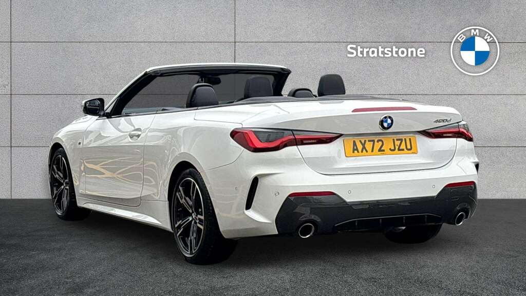 BMW 4 Series 420D Mht M Sport Step 2023 White #2